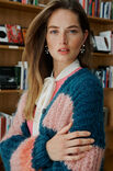 Lana Grossa JACKE IM HALBPATENTMUSTER Brigitte No. 3 & Nuvoletta