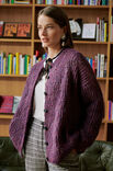 Lana Grossa JACKE IM HALBPATENT-RAUTENMUSTER Fashion Tweed
