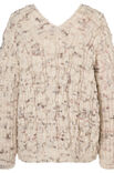 Lana Grossa PULLI MIT ZOPFMUSTER UND RIPPENÄRMELN Lala Berlin Lovely Cotton Inserto