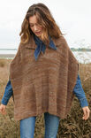 Lana Grossa PONCHO IN RIPPEN MIT POLOKRAGEN Inizio Pelo
