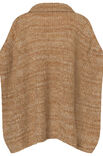 Lana Grossa PONCHO IN RIPPEN MIT POLOKRAGEN Inizio Pelo