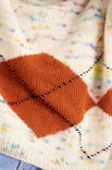 Lana Grossa PULLI MIT RAUTENINTARSIE Lala Berlin Lovely Cotton Inserto & Brigitte No. 2