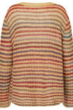 Lana Grossa PULLI IM FALSCHEN PATENTMUSTER IN RINGELN Twin 25g & Silkhair