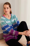 Lana Grossa 3/4 ARM CARDIGAN GLATT RECHTS Brigitte No. 4