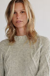 Lana Grossa KURZPULLOVER Natural Alpaca Pelo