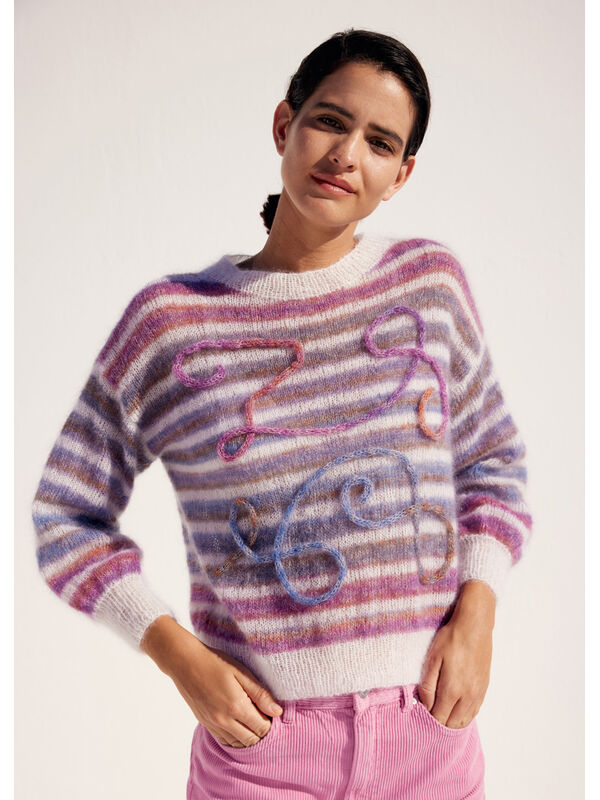 Lana Grossa PULLOVER Silkhair & Silkhair Print