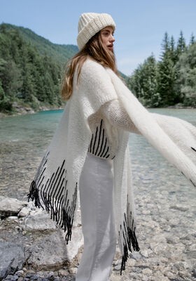 CAPE Mohair Moda & Cool Merino von Lana Grossa