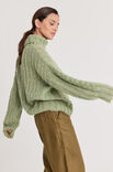 Lana Grossa PULLOVER Natural Alpaca Lungo