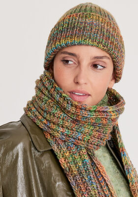 MÜTZE Cool Merino Big Color von Lana Grossa