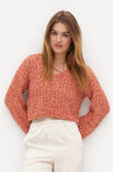 Lana Grossa ZOPFPULLOVER MIT V-AUSSCHNITT Diversa & Setapura