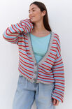 Lana Grossa CARDIGAN Diversa, Riccio, Sottile & Promessa