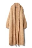 Lana Grossa MANTEL GLATT RECHTS MIT SCHALKRAGEN Brigitte No. 3 & Mohair Moda