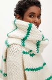 Lana Grossa SCHAL IM FLECHTMUSTER Alpaca Air II