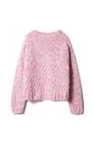 Lana Grossa PULLOVER MIT FLECHTMUSTER UND GLATT RECHTS Alpaca Air II & Silkhair