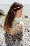 Lana Grossa PULLOVER MIT JACQUARDRUNDPASSE Brigitte No. 2