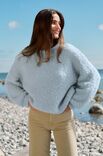 Lana Grossa PULLOVER GLATT LINKS Royal Alpaca & Brigitte No. 2