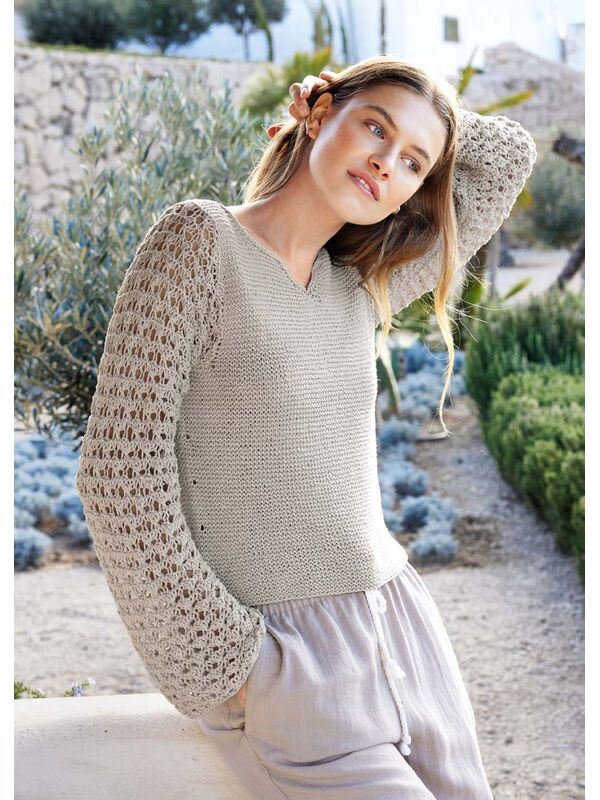 Lana Grossa PULLOVER Cotton Silk