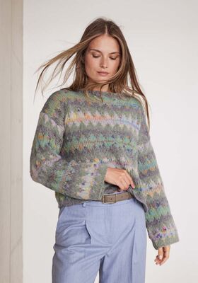 PULLOVER Brigitte No. 2 & Cassata von Lana Grossa