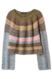 Lana Grossa TOP-DOWN-RUNDPASSENPULLOVER Milano