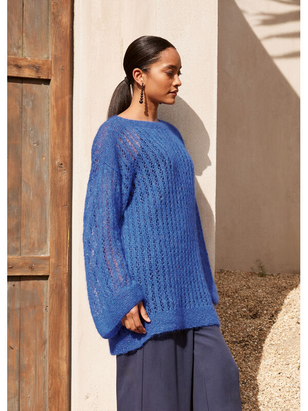 Lana Grossa SWEATER Natural Superkid Tweed
