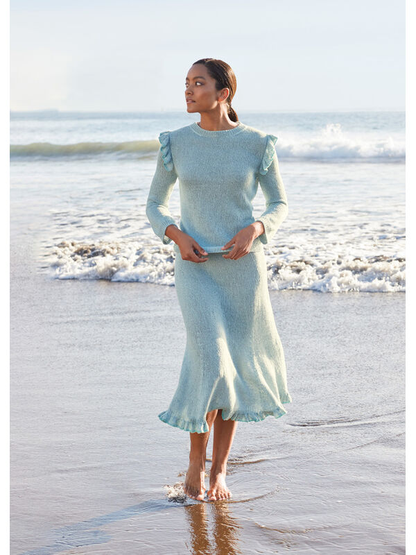Lana Grossa PULLOVER Tencellino & Filo Paillettes