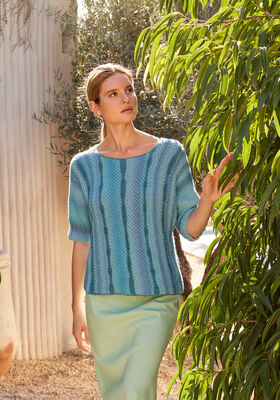 PULLOVER Corallo, Filo Lurex & Landlust Kidmohair von Lana Grossa