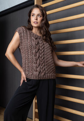 PULLUNDER Brigitte Silkdream & Natural Superkid Tweed von FILATI Studio