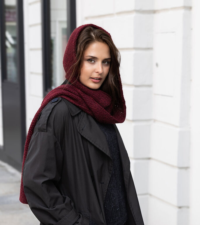 KAPUZENSCHAL Alta Moda Alpaca von Lana Grossa