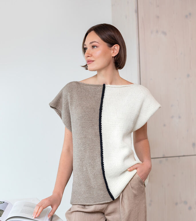 PULLUNDER Merino Miscela von Lana Grossa