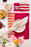 FILATI Studio TISCHSET 4-farbig Merino Cardato