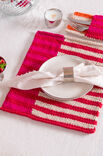 FILATI Studio TISCHSET 3-farbig Merino Cardato