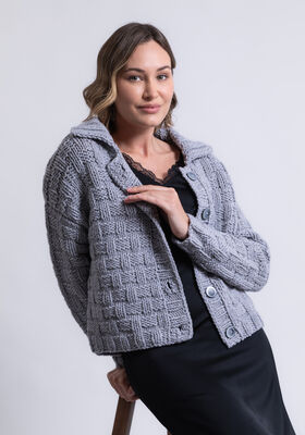 JACKE Merino Cardato von Lana Grossa