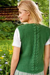 Lana Grossa DAMENWESTE IM PERLMUSTER MIT ZOPFSTREIFEN  Cool Wool Big