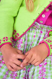Lana Grossa KINDERJÄCKCHEN IN MAIGRÜN COOL WOOL Melange (GOTS)