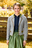 Lana Grossa DAMENJACKE MIT REVERS Cashmere 16 Fine/Meilenweit 50