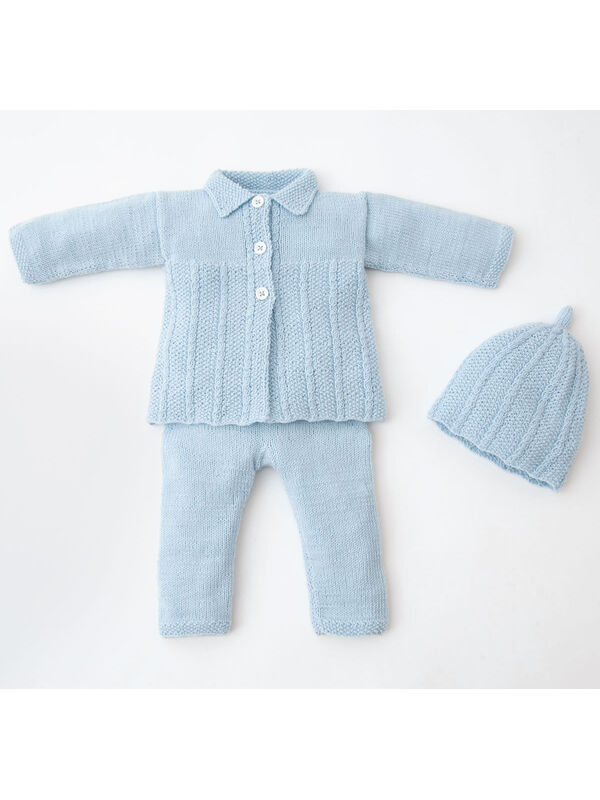 Lana Grossa MANTEL, HOSE & MÜTZE Cool Wool Baby 25g