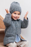 Lana Grossa JACKE Ecopuno Tweed & Cool Wool Lace
