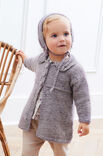Lana Grossa MANTEL Ecopuno Tweed & Cool Wool Lace