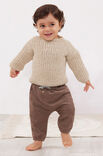 Lana Grossa PULLOVER Natural Alpaca Pelo