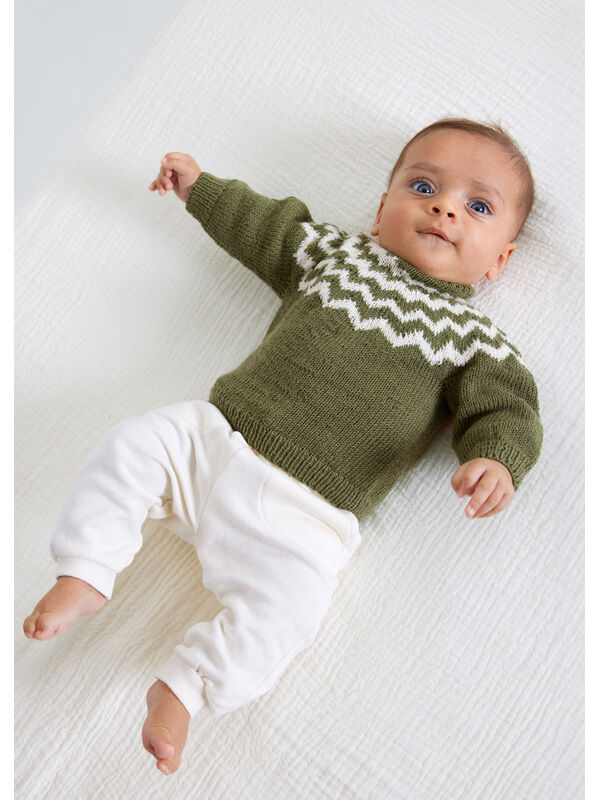 Lana Grossa PULLOVER Cool Wool Baby