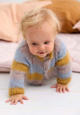 JACKE Natural Superkid Tweed von Lana Grossa
