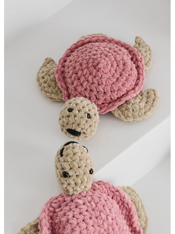 Lana Grossa BABYSCHILDKRÖTE IN ALTROSA The Look