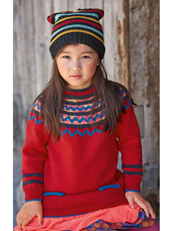 Lana Grossa PULLOVER Cool Wool/Cool Wool Print