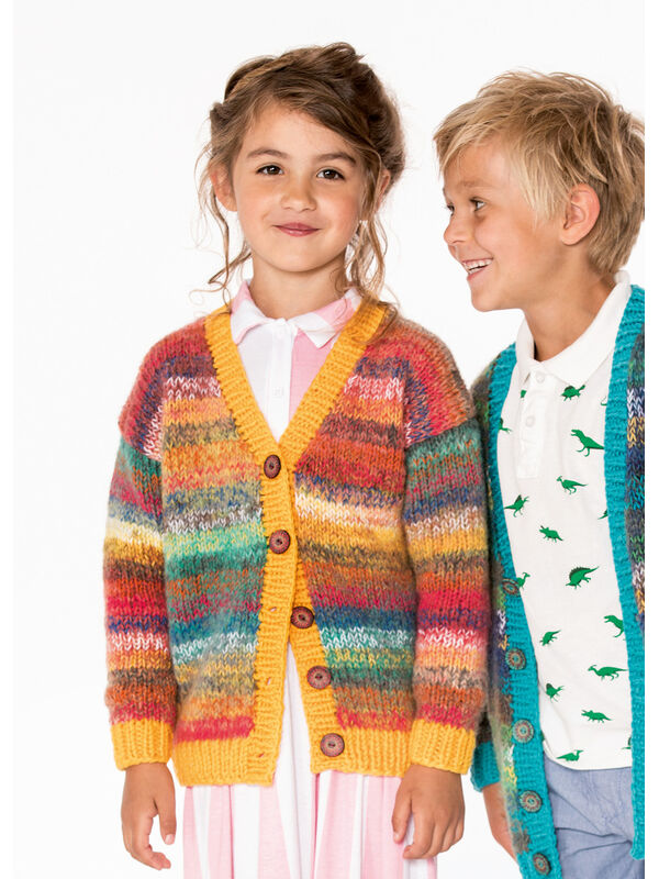Lana Grossa JACKE Tutti/COOL WOOL Melange (GOTS)/Bingo
