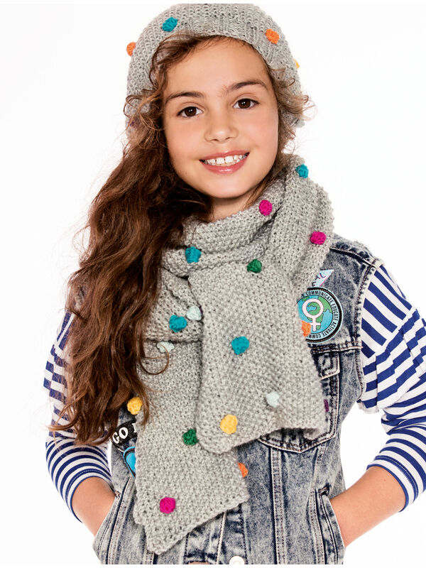 Lana Grossa SCHAL Alpina Landhauswolle/COOL WOOL Melange (GOTS)