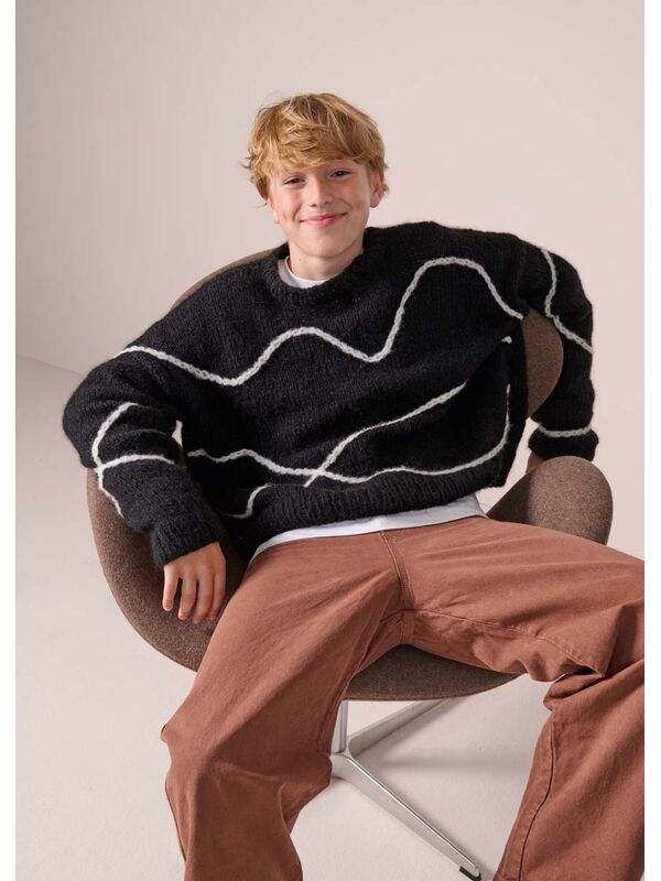 Lana Grossa PULLOVER Alpaca Air II