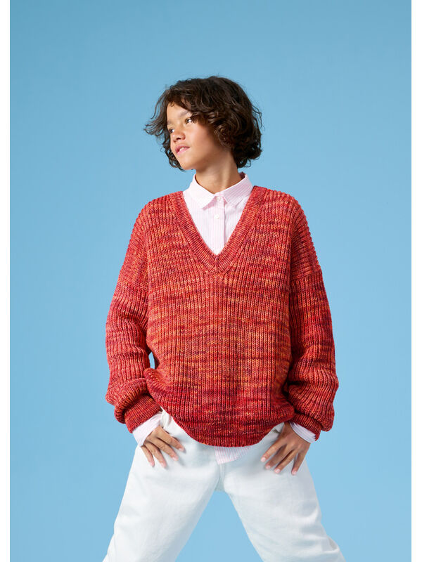 Lana Grossa V-PULLOVER Cool Wool Big Vintage
