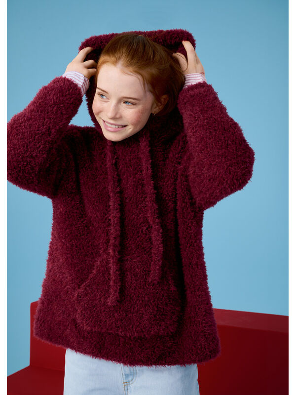 Lana Grossa HOODIE Pelliccia