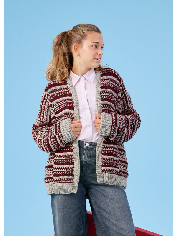 Lana Grossa CARDIGAN Cool Merino Big