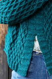 Lana Grossa CARDIGAN MIT AJOURMUSTER Landlust Merino 180
